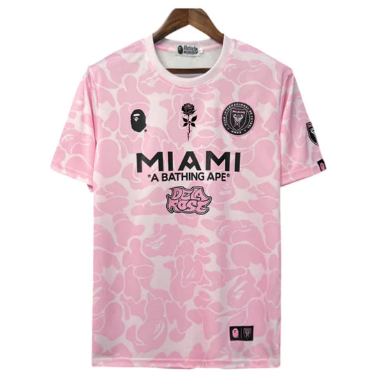 Camiseta Inter de Miami x De La Rose x BAPE