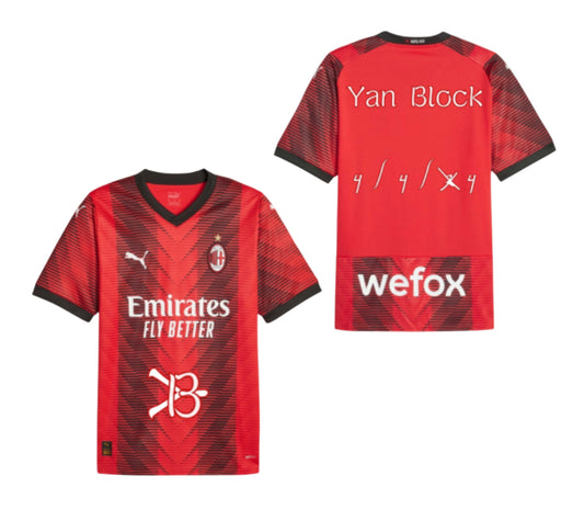 Camiseta AC Milan x Yan Block