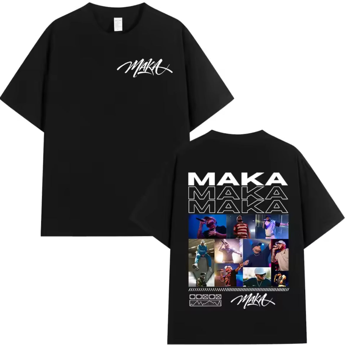 Camiseta Maka (Negro)
