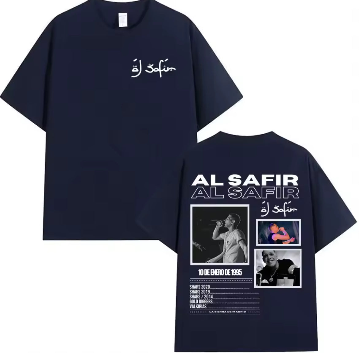 Camiseta Al Safir (Azul Marino)