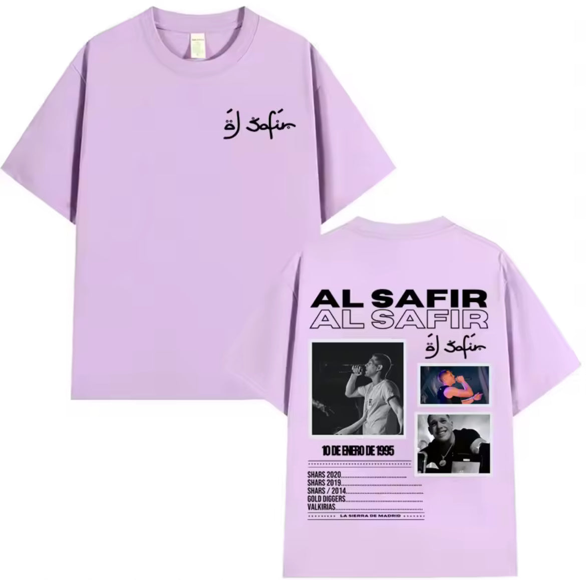 Camiseta Al Safir (Morado Claro)