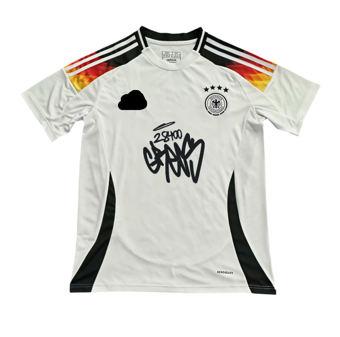 Camiseta Alemania x Grecas