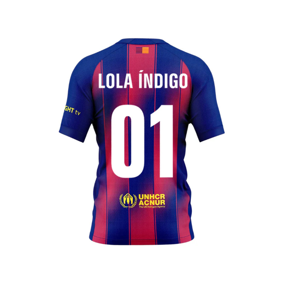Camiseta FC Barcelona x Lola Indigo